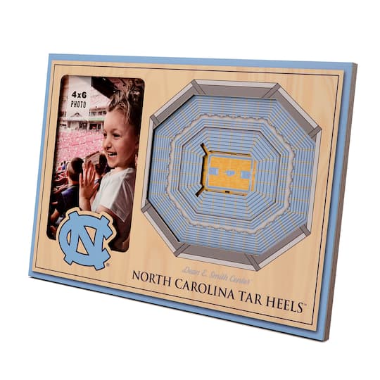 NCAA College Sports 3D StadiumViews Picture Frame By Youthefan in North Carolina Tar Heels | 12" x 8" x 0.375" | Michaels®